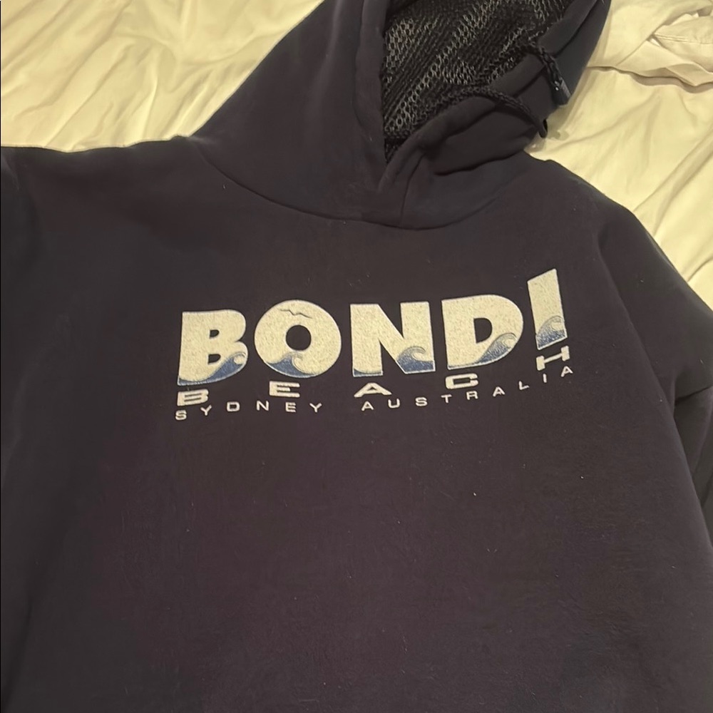 Bondi Beach Hoodie in Black